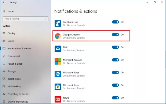 Change Your Chrome Notification Settings