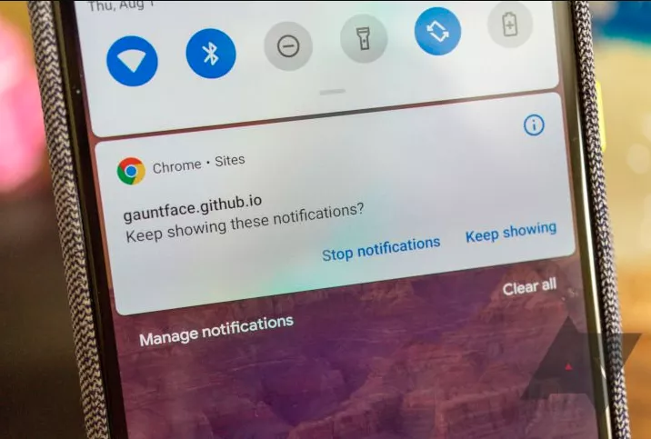 Change Your Chrome Notification Settings