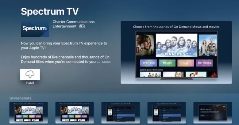 how to add spectrum app to roku