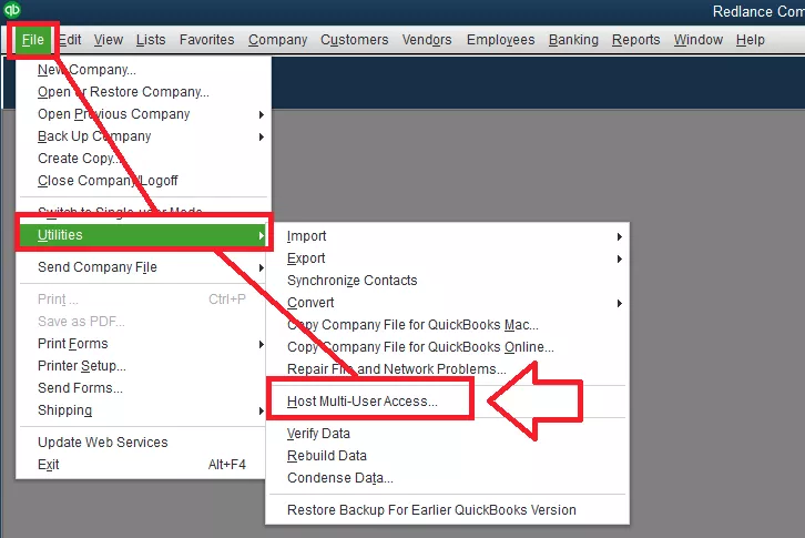 Set up Multi-User Network in QuickBooks Desktop