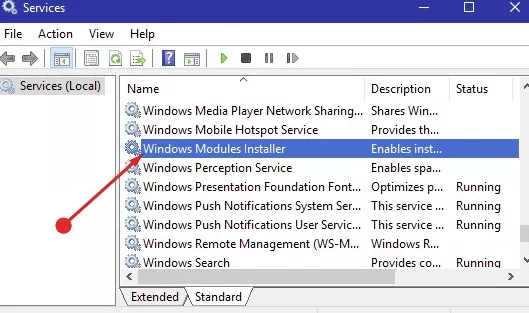 Windows Modules Installer Worker High CPU & Disk Usage in Windows 10