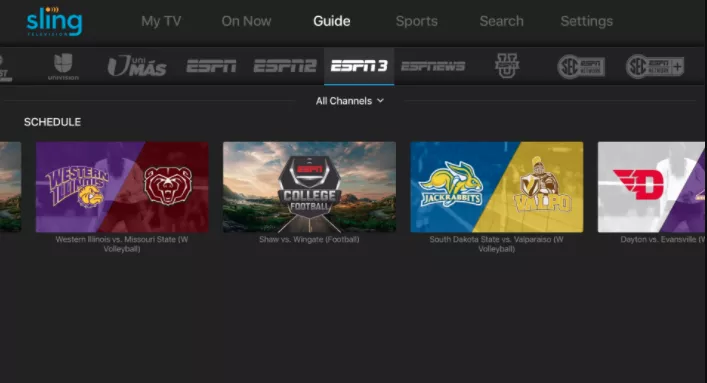 Stream SEC Network on Roku