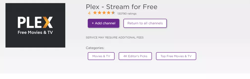Activate Plex on Roku Streaming Device