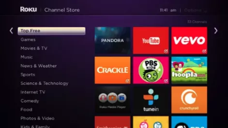 Install and Activate Pandora on Roku