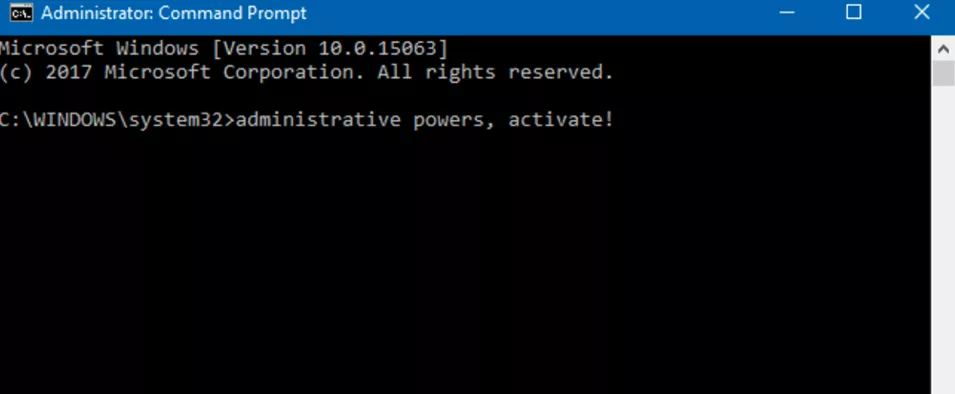 Run Command Prompt as an Administrator in Windows 10