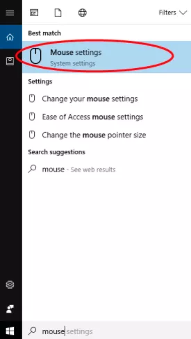 mouse cursor disappeared