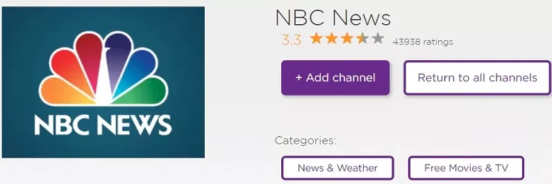msnbc app roku