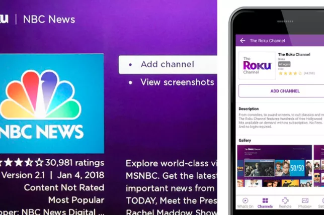 how to watch msnbc on roku