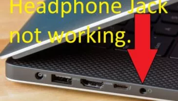 Headphone Jack Not Working on Laptop