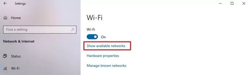 Windows 10 Cant Show or Find Available Wifi Networks