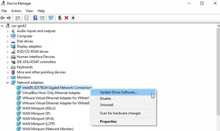 Windows 10 Cant Show or Find Available Wifi Networks