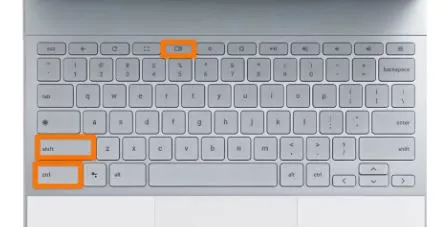Taking a screenshot on a Chromebook Laptop