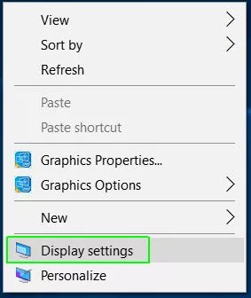 Rotate the Screen in Windows 10