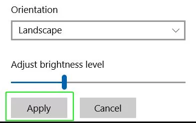 Rotate the Screen in Windows 10