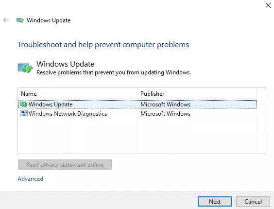 Use the Windows Update Troubleshooter in Windows 10 & 11