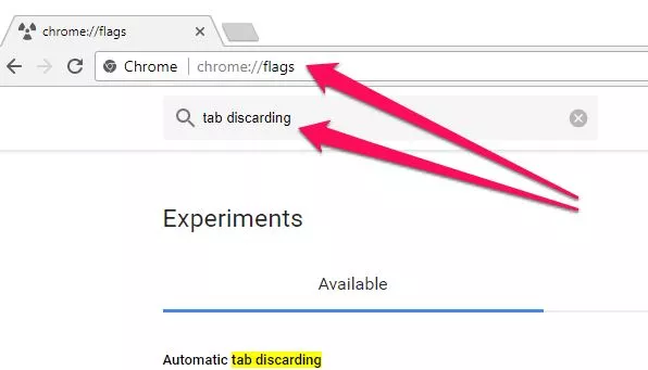 automatic tab discarding