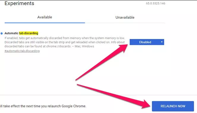 Stop Chrome from Reloading Tabs Automatically