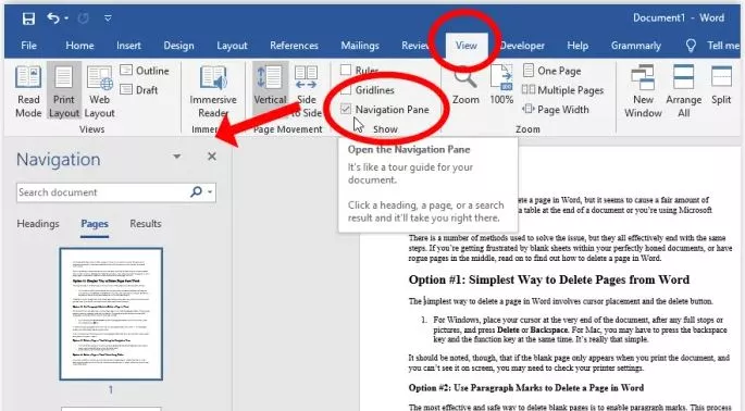 How to Delete a Blank Page in Word