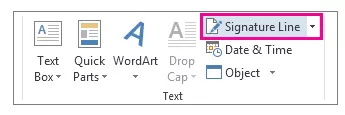 Add Signature in Word Windows 10 and Mac