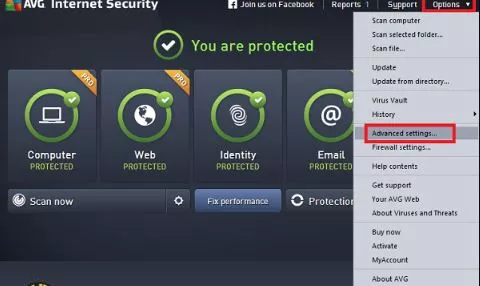 AVG Antivirus Wont Update or Uninstall