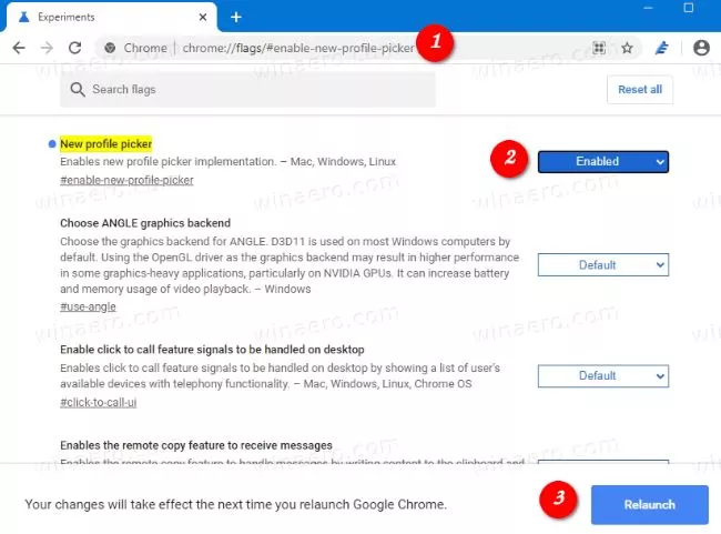 how to enable chrome profile selector on startup
