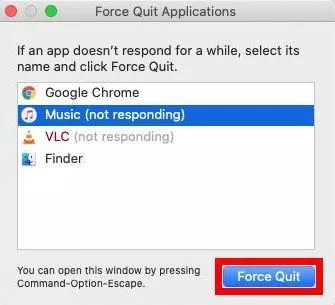 Force Quit Safari Browser on Mac Computer