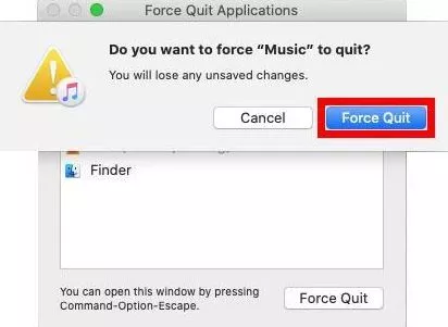 Force Quit Safari Browser on Mac Computer