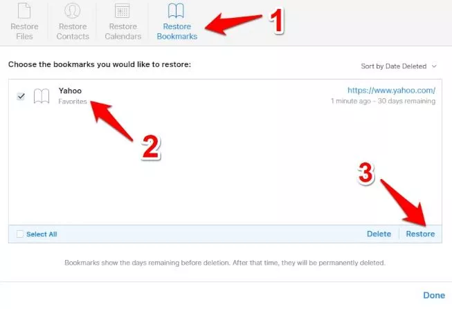 Recover Deleted Safari History and Data