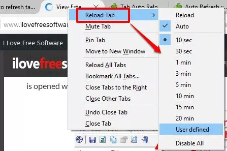 Enable Auto-Refresh on the Web Browsers