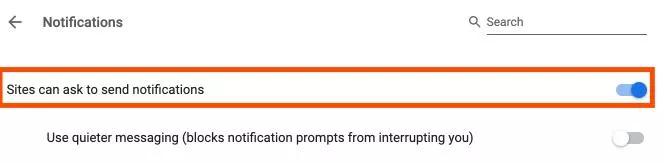 How to Setup Notification Settings in Firefox Computer