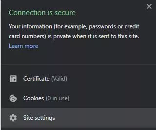 How to View Site Information and Settings in Firefox Computer