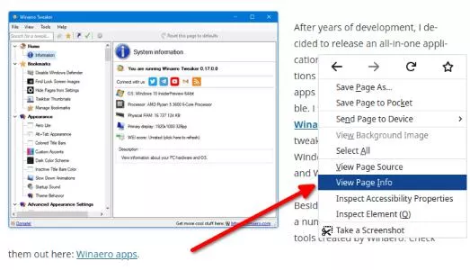 How to View Site Information and Settings in Firefox Computer