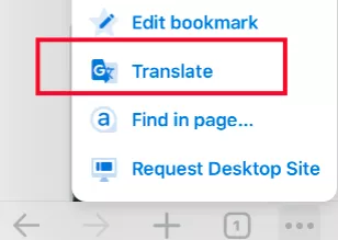 How to Auto-Translate a Web Page in Chrome iOS