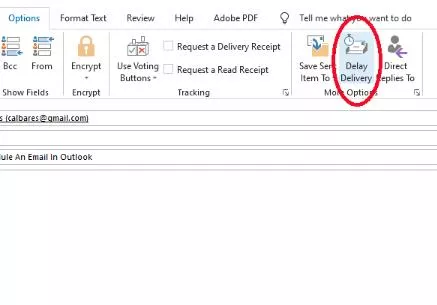 How to Schedule Email in Microsoft Outlook