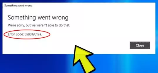 Error Code 0x8019019a When Setting Up Yahoo Mail