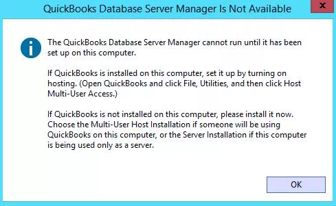 How to Fix QBDBMgrN Not Running on This Computer Error