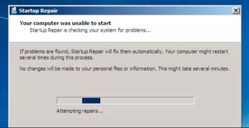 cause of blue screen windows 7