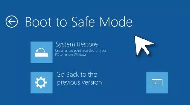 windows 10 safe mode