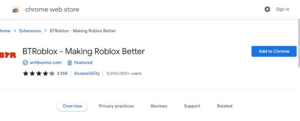 BTRoblox Extension when its Not Working