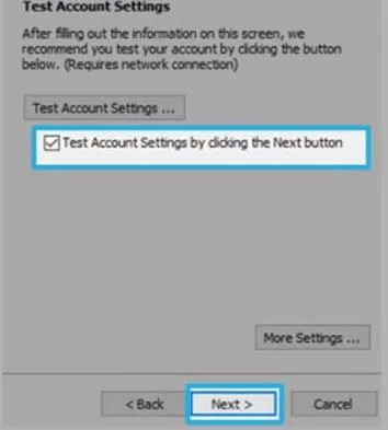 yahoo mail outlook settings