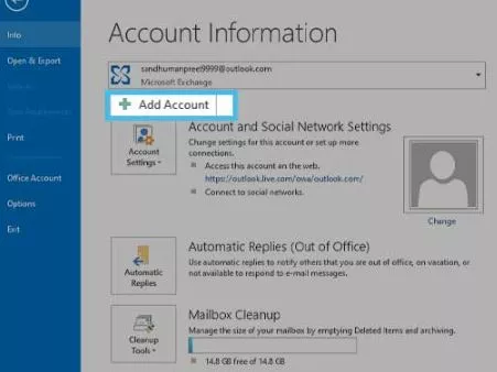 adding yahoo mail to outlook