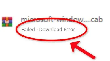 Download Failed Network Error on Chrome