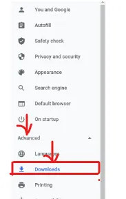 Download Failed Network Error on Chrome