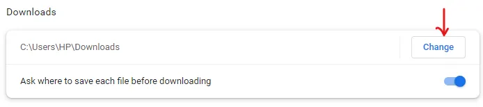 Download Failed Network Error on Chrome