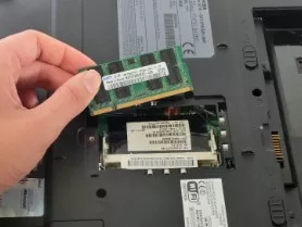 my acer laptop won't turn on but the power light is on
