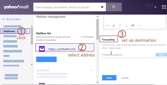Forward Email From a Yahoo Mail Account to Gmail or Other Email Services