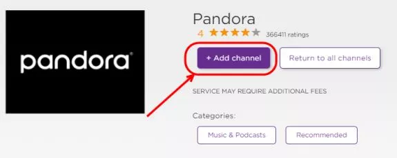 pandora.com/roku