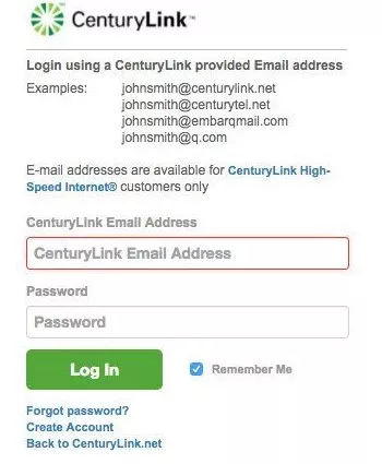 centurylink webmail