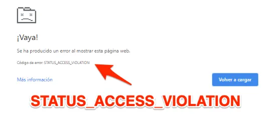 Microsoft Edge STATUS_ACCESS_VIOLATION error