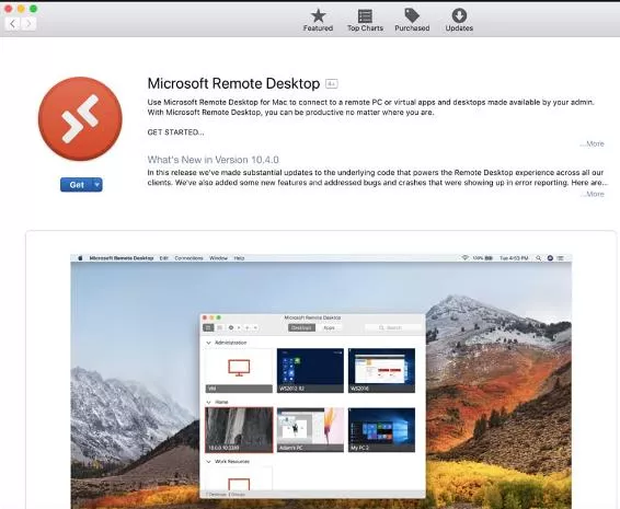 Access Microsoft Remote Desktop on your Mac